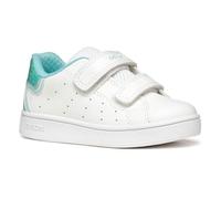 Geox B ECLYPER Girl A - Scarpe da Ginnastica Baby - Madchen, White/Aqua,