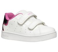 Geox Baby Girl's B Eclyper Sneaker, Bianco, 7 UK Child