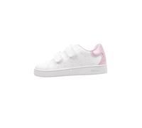 Geox B ECLYPER Girl A, Scarpe da Ginnastica Bimba 0-24, White/Pink, 21 EU