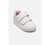 Geox Scarpe da Ginnastica B ECLYPER Girl A Bimba 0-24 Bianco/Rosa 21 EU