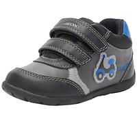 Geox B Elthan Boy A, Scarpe da Ginnastica Bimbo 0-24, Multicolore (Black Royal), 21 EU