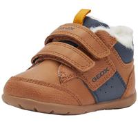 Geox B Elthan Boy B, Scarpe da Ginnastica Bimbo 0-24, Tobacco Navy, 18 EU