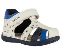 Geox B Elthan Boy C, Sandalo Bimbo 0-24, White Royal, 18 EU