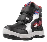 Geox B Flanfil B ABX, Caviglia Barca Bimbo 0-24, Black Royal, 24 EU