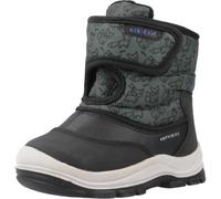Geox B FLANFIL Boy B ABX, Scarpone da Neve Bimbo 0-24, Black/Forest, 21 EU