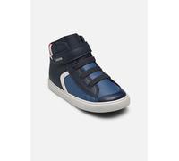 Geox B Gisli A Trainers Blu EU 21 Ragazzo