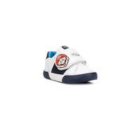Geox B GISLI Boy C, Scarpe da Ginnastica Bimbo 0-24, White/Navy, 20 EU