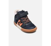 Geox B Gisli Boy, Scarpe da Ginnastica Bimbo 0-24, Navy Dk Orange, 22 EU