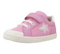 Geox B Gisli Girl A, Scarpe da Ginnastica Bambine e Ragazze, Dk Pink, 25 EU