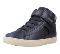 Geox B Gisli Girl, Scarpe da Ginnastica Bambina, Navy Platinum, 25 EU