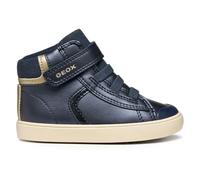 Geox B Gisli Girl, Scarpe da Ginnastica Bimba 0-24, Navy Platinum, 23 EU
