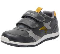 Geox B Heira Boy A, Scarpe da ginnastica Bimbo 0-24, Black Curry, 20 EU