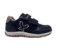Geox B Heira Girl A, Scarpe da Ginnastica Bimba 0-24, Navy Dk Pink, 21 EU