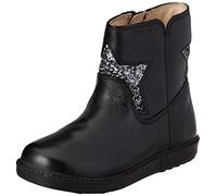 Geox B Hynde Girl B, Stivaletti Bambine e ragazze, Nero/Grigio (Black/Dk Grey), 24 EU