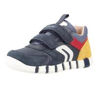 Geox B Iupidoo Boy, First Walker Shoe Bimbo 0-24, Navy Dk Red, 21 EU