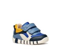 Geox B Iupidoo Boy, First Walker Shoe, Royal Dk Yellow, 25 EU
