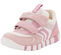 Geox B IUPIDOO Girl C Sneaker, Rosa/Bianco, 23 EU