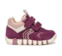 Geox B Iupidoo Girl, First Walker Shoe Bimba 0-24, Rosa Viola Scuro, 22 EU