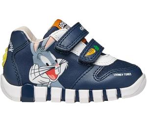 Geox B Iupidoo, Sneaker Primi Passi con Strappo da Bambini scarpa con logo l...