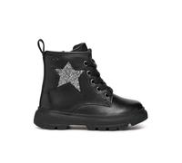 Geox B KIDDARTAH Girl A, Stivaletto Bimba 0-24, Black, 24 EU