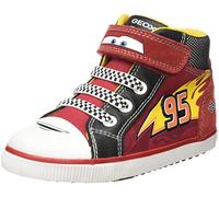 Geox B Kilwi Boy D, Sneakers Bambini e ragazzi, Rosso/Nero (Red/Black), 23 EU
