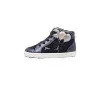 Geox B Kilwi Girl B, Scarpe da Ginnastica Bambina, Blu (Dk Navy Silver), 25 EU