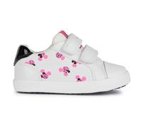 Geox B Kilwi Girl D Sneaker, White/FLUOFUCHSIA, 20 EU, Bianco Fluofucsia, 20 EU