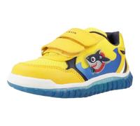 Geox B LIGHTYLOO Boy A, Scarpe da Ginnastica Bimbo 0-24, Yellow/Sky, 24 EU
