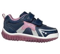 Geox B LIGHTYLOO Girl A - Scarpe da Ginnastica, Navy/Rose,