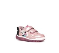 Geox B LIGHTYLOO Girl B, Scarpe da Ginnastica Bimba 0-24, Old Rose/Black, 23 EU