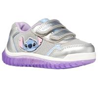 Geox B-Lightyloo Girl C Sneaker, Colore Argento/Lilla, 21 EU