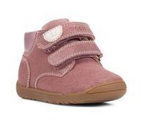 Geox B Macchia Girl C, Scarpe da Ginnastica Bimba 0-24, Rosa, 18 EU