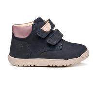 Geox B Macchia Girl, First Walker Shoe Bimba 0-24, Navy Lt Rose, 24 EU