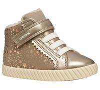 Geox B Mirroless Girl, Scarpe da Ginnastica Bambina, Beige Scuro, 27 EU