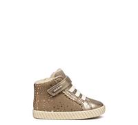 Geox B Mirroless Girl, Scarpe da Ginnastica Bimba 0-24, Beige Scuro, 20 EU