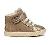 Geox B Mirroless Girl, Scarpe da Ginnastica Bimba 0-24, Beige Scuro, 21 EU