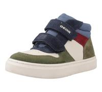 Geox B NASHIK Boy A, Scarpe da Ginnastica, Verde, 25 EU