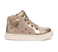 Geox B Nashik Girl, Scarpe da Ginnastica Bimba 0-24, Beige Scuro, 20 EU