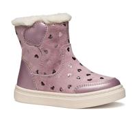 Geox B Nashik Girl, Stivale alla Caviglia Bimba 0-24, Rose Smoke, 24 EU