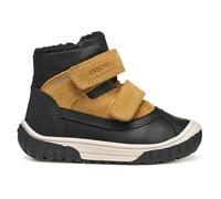 Geox B Omar Boy WPF, Stivale alla Caviglia, Black Dk Yellow, 27 EU
