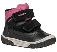 Geox B Omar Girl WPF C, Stivaletto Bimba 0-24, Black/Fuchsia, 20 EU