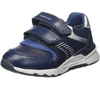 Geox B Pyrip Boy A, Sneakers Bambini e ragazzi, Blu/Argento (Navy/Silver), 21 EU