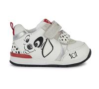 Geox B Rishon Girl B, Scarpe da Ginnastica Bimba 0-24, Bianco Rosso, 20 EU