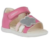 Geox B Sandal Alul Girl Bambina, Argento Scuro, 25 EU
