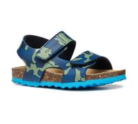 Geox B Sandal CHALKI Boy, Bimbo 0-24, Navy/Dk Azure, 22 EU