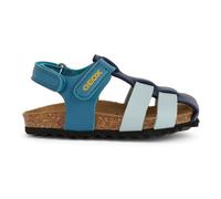 Geox B Sandal Chalki Boy, Bimbo 0-24, Blu Marino, 22 EU