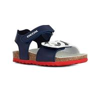 Geox B Sandal Chalki Boy, Navy/Optic White, 26 EU