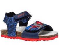 Geox B Sandal CHALKI Boy, Navy/Red, 27 EU
