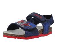Geox B SANDAL CHALKI BOY - Sandalo Bambino, Navy/Red,