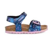 Geox B Sandal Chalki Girl, Bimba 0-24, Blu Navy LT Rosa, 20 EU